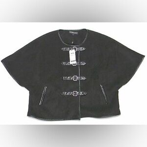 MEMBER'S ONLY Snap-On Button Down Faux Fur